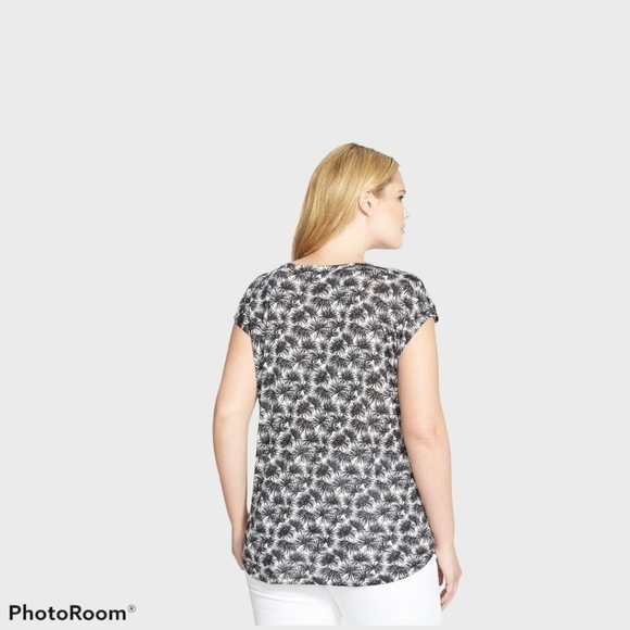 MICHAEL Michael Kors Palm Frond Knit Top - Picture 2 of 9